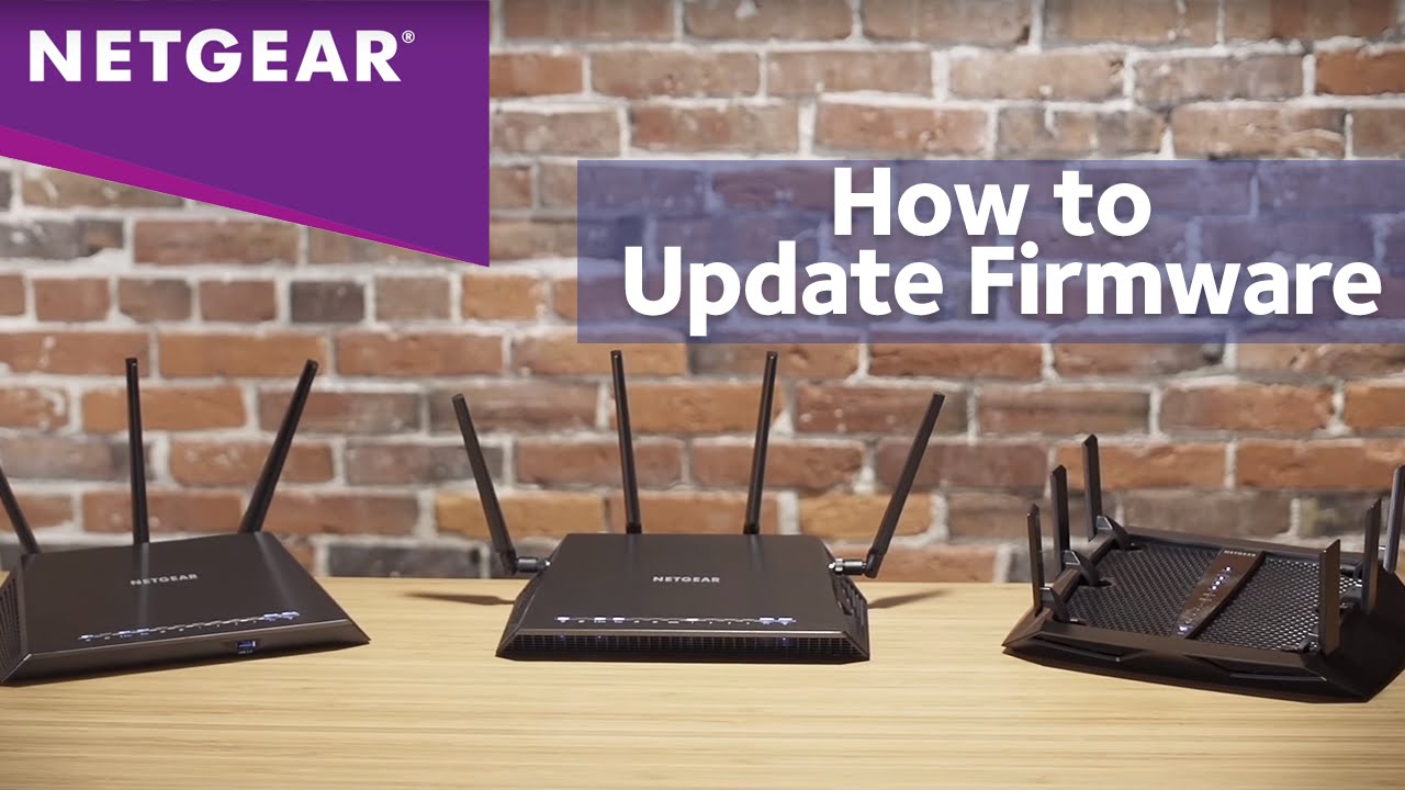 Netgear extender firmware update